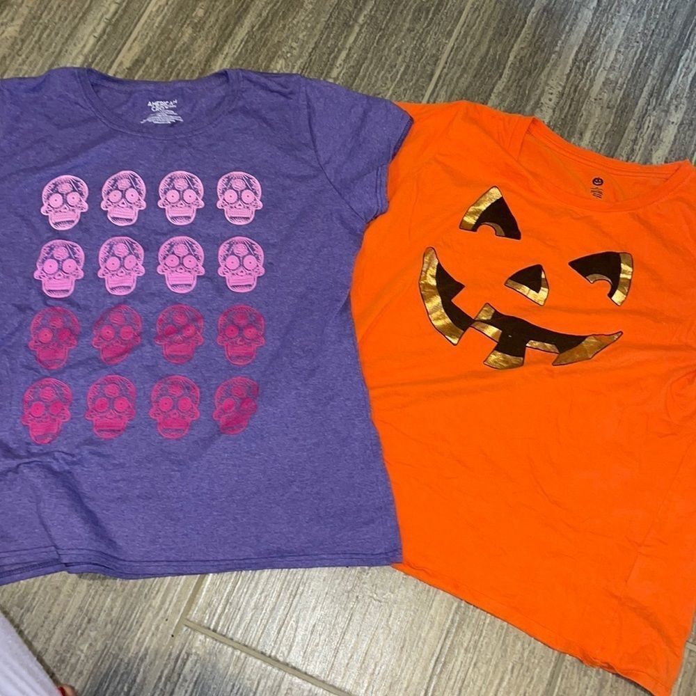 Halloween Pumpkin Shirt- XXXL/ DOD XXL